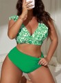 Dwukolorowe bikini kąpielowe (2XL)