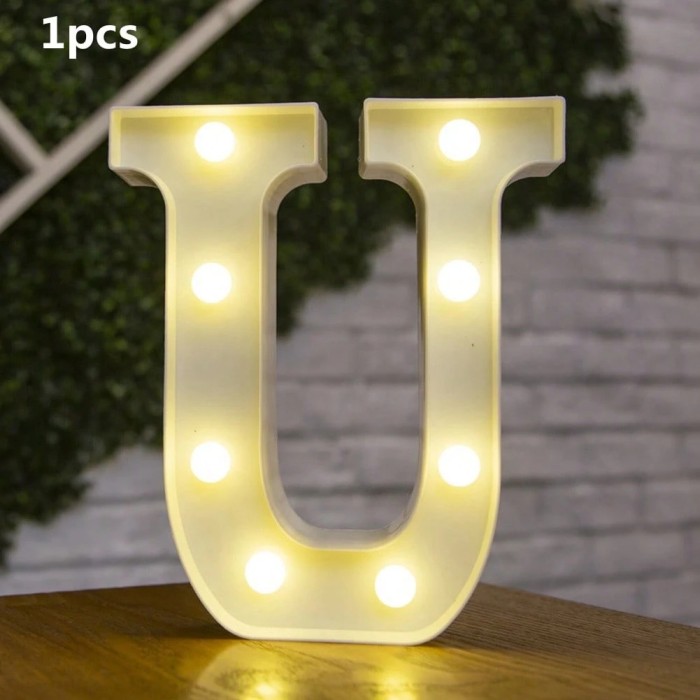 Lampka LED litera U