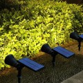Czarna lampa solarna