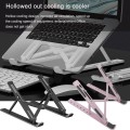 Różowa podstawka pod laptop