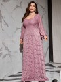 Koronkowa sukienka maxi (1XL)