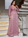 Koronkowa sukienka maxi (1XL)