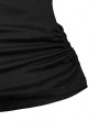 Czarny top hafty (2XL)