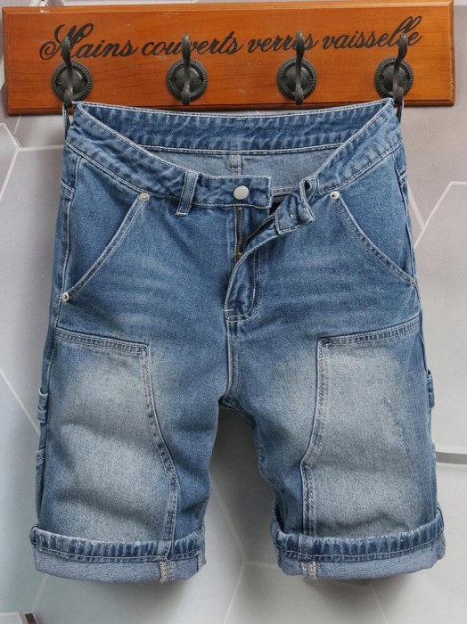 Jeansowe szorty kieszenie (4XL)