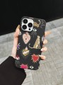 Czarne etui na telefon iPhone 16