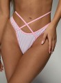 Pasiaste bikini kąpielowe (L)