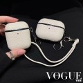 Ecru etui na słuchawki Air Pods 3