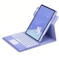 Jasnofioletowe etui klawiatura iPad Pro