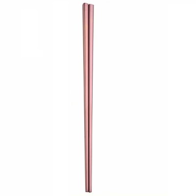 Metaliczne pałeczki rose gold