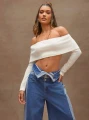 Niebieskie proste jeansy (29)