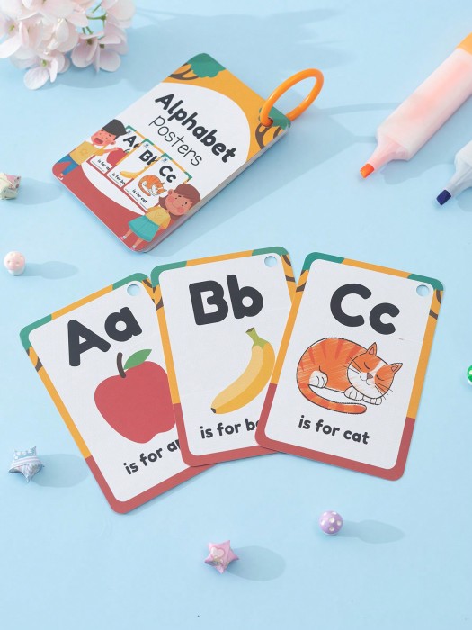 Karty edukacyjne alfabet język angielski