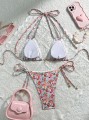 Kolorowe bikini komplet (XL)