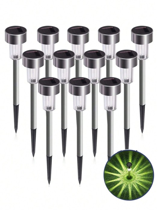 Zestaw lamp solarnych 12 sztuk