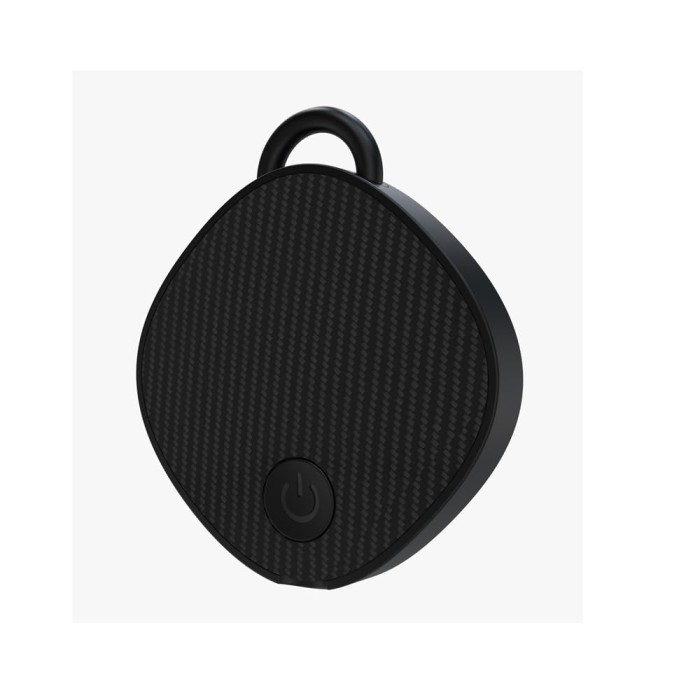 Czarny lokalizator Bluetooth