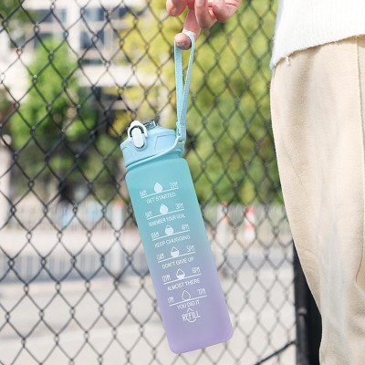 Dwukolorowy bidon napisy 800 ml
