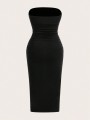 Czarna szara sukienka 2pack (4XL)