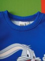 Niebieski komplet spodnie bluza (12-18M)
