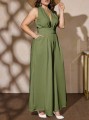 Khaki kombinezon open back (4XL)