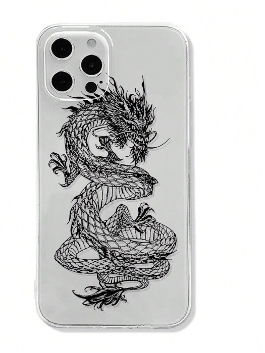 Bezbarwne etui nadruk iPhone 11 Pro Max