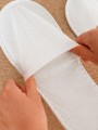 Białe jednorazowe kapcie 10 par