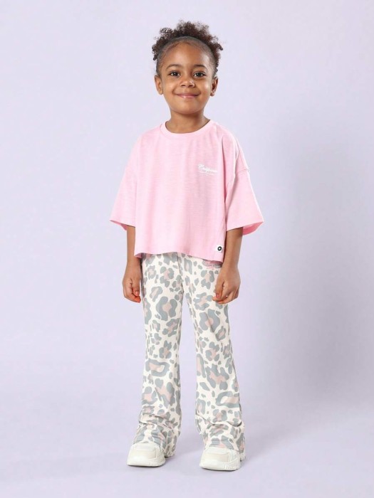Luźny komplet legginsy koszulka (6L)