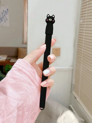 Czarne etui na Apple Pencil