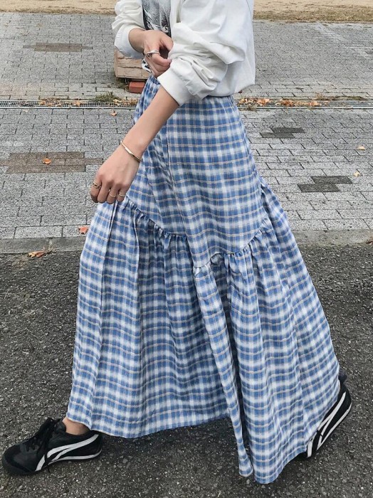 Kolorowa spódnica wzór (XL)