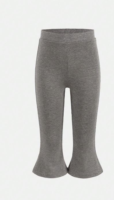 Szare legginsy dzwony (7L)