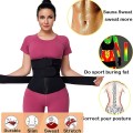 Czarny modelujący pas neoprenowy (3XL)