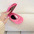 Otwierane różowe etui iPhone 15 Pro