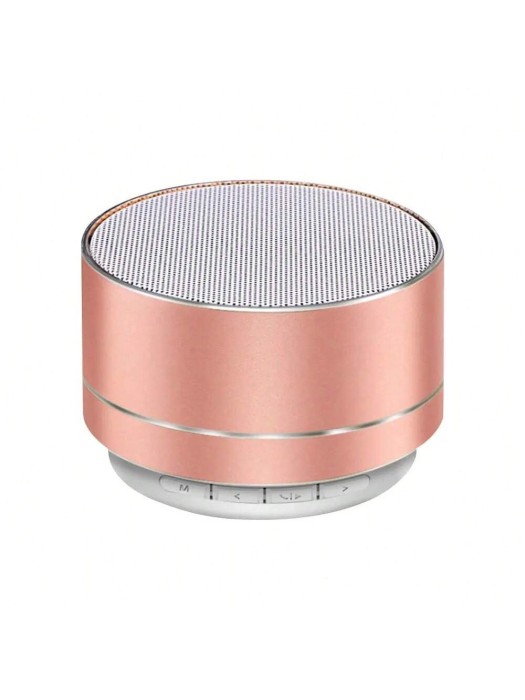 Mały różowy głośnik bluetooth