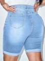 Jeansowe szorty dziury (2XL)