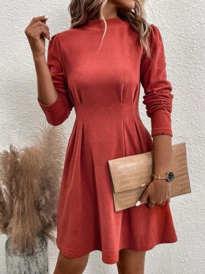 Polarowa sukienka mini (XL)