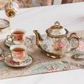 Porcelanowy zestaw filiżanka spodek