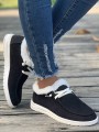 Czarne ocieplane trampki (37)