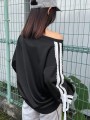 Czarna cienka bluza (M)