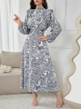 Elegancka sukienka długie rękawy (XL)