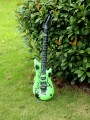 Dmuchana zielona gitara