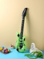 Dmuchana zielona gitara