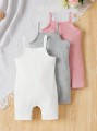 3pack kolorowy kombinezon (1-3M)
