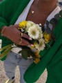 Zielony luźny kardigan (M)