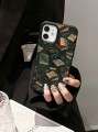 Czarne etui nadruk iPhone 12
