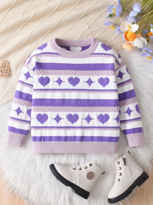 Kolorowy sweter wzór (7L)