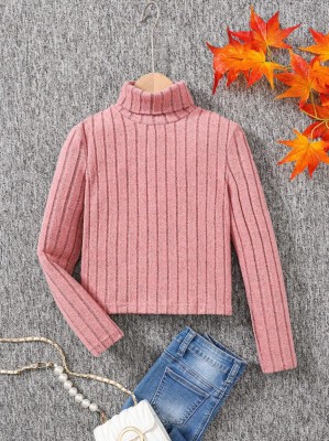 Różowy sweter golf (10L)