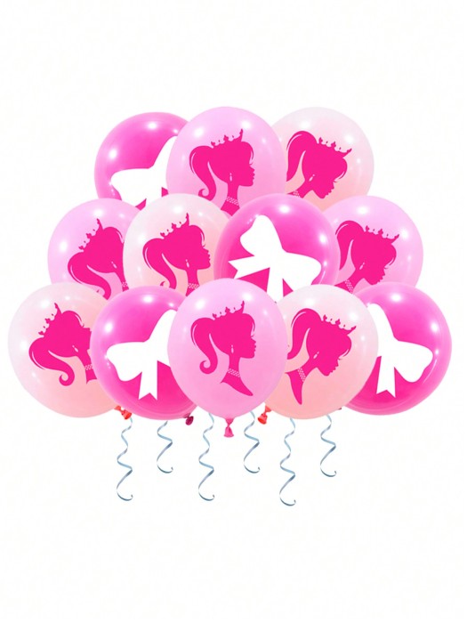 Różowe balony 10 sztuk