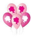 Różowe balony 10 sztuk