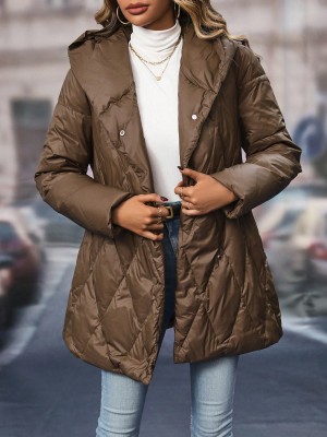 Pikowana kurtka pasek (M)