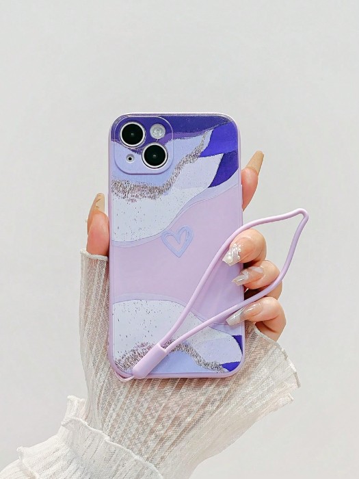 Kolorowe etui na iPhone 11 smycz