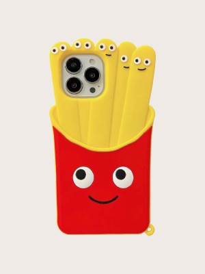 Kolorowe etui iPhone SE frytki