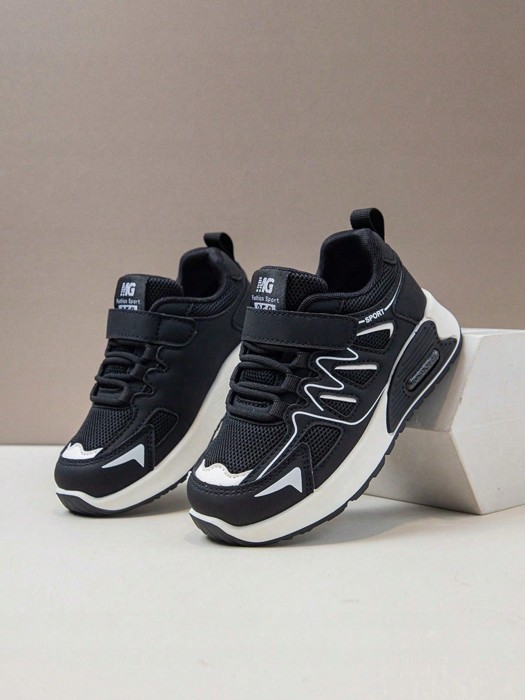 Czarne buty sportowe rzepy (26)